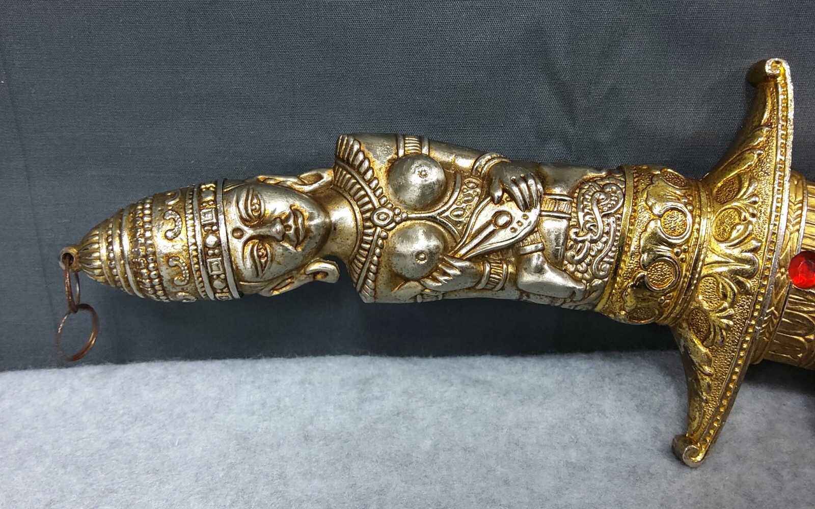 Chinese Ceremonial Dagger W/ Sheath