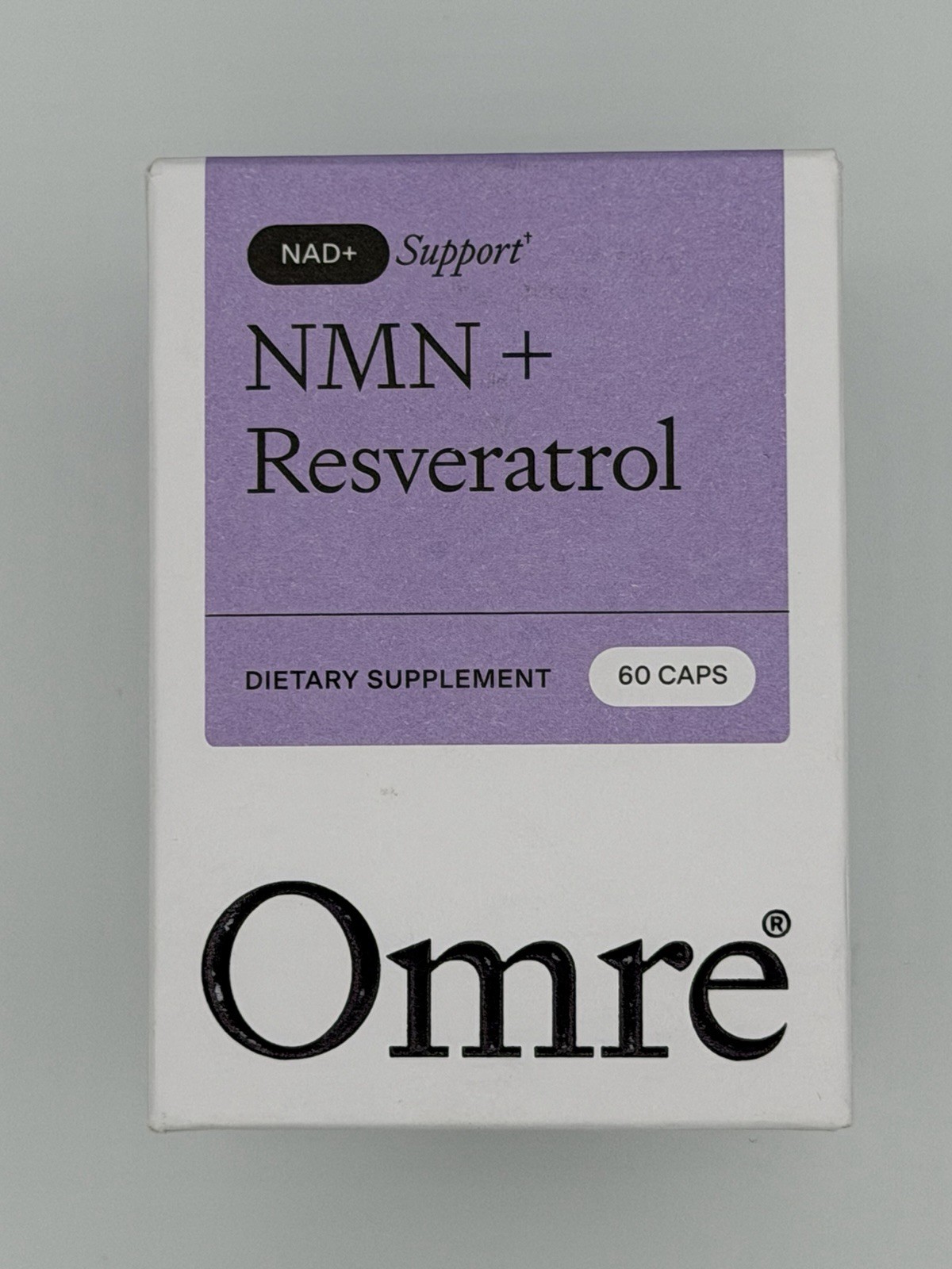 Omre Support Resveratrol Dietary Supplement 60 Caps - Brand New Seal
