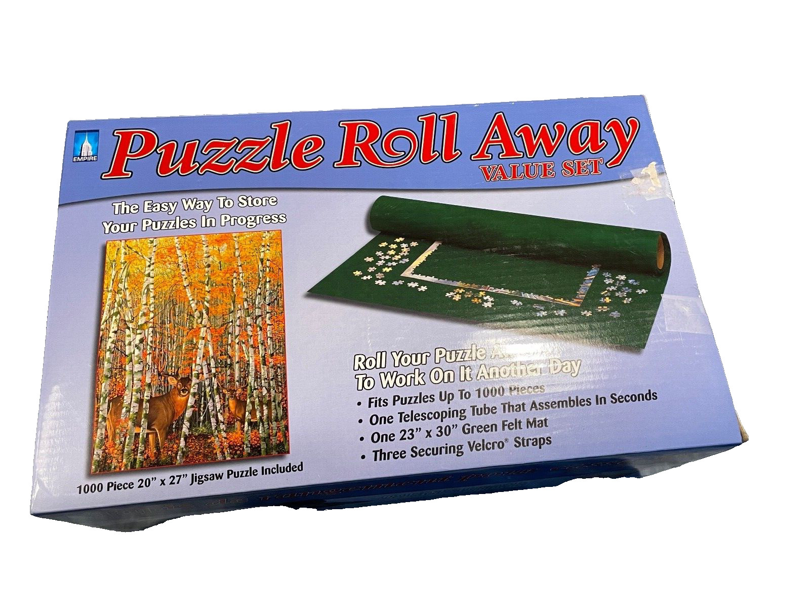 Puzzle Makers Puzzle Roll Away ~ Roll Up Your Jigsaw Puzzle For Later ~ 1000pc