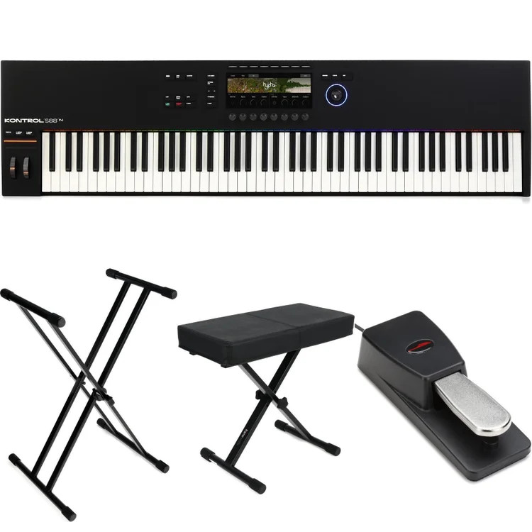 Native Instruments Kontrol S88 Mk3 88-key Smart Keyboard Controller Essentials