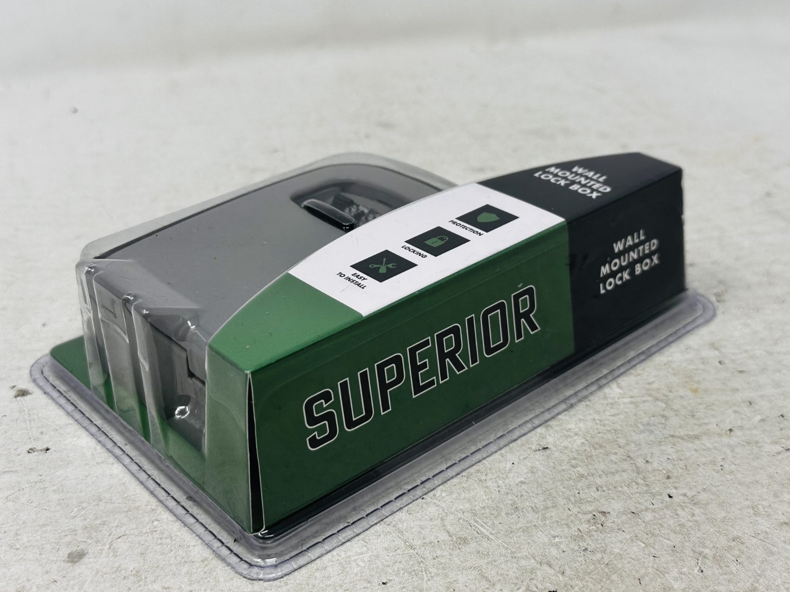 Combination Wall Mounted Lock Box Resettable Combination for Spare Keys