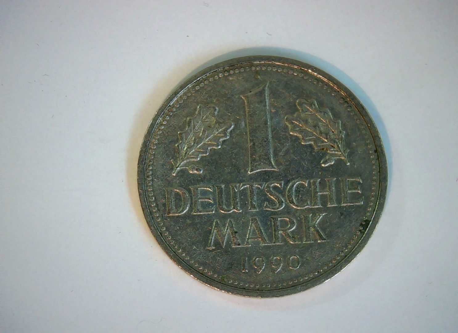Germany (Federal Germany / West Germany) 1990 1 Mark Federal Republic 1 Deutsche