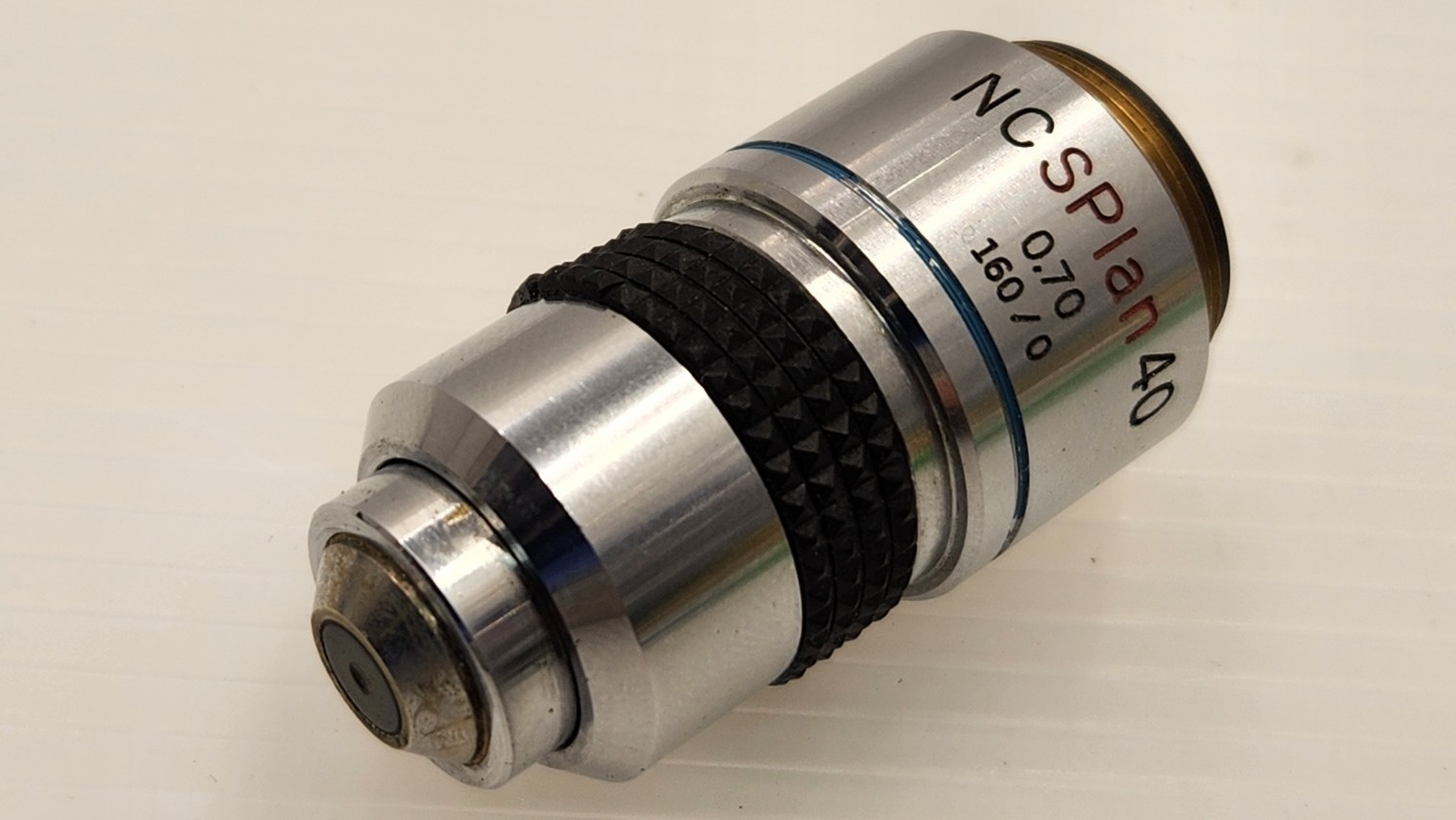 *CLEAN* Olympus Microscope objective lens NCSPlan 40 0.70 160 0 RMS 34790