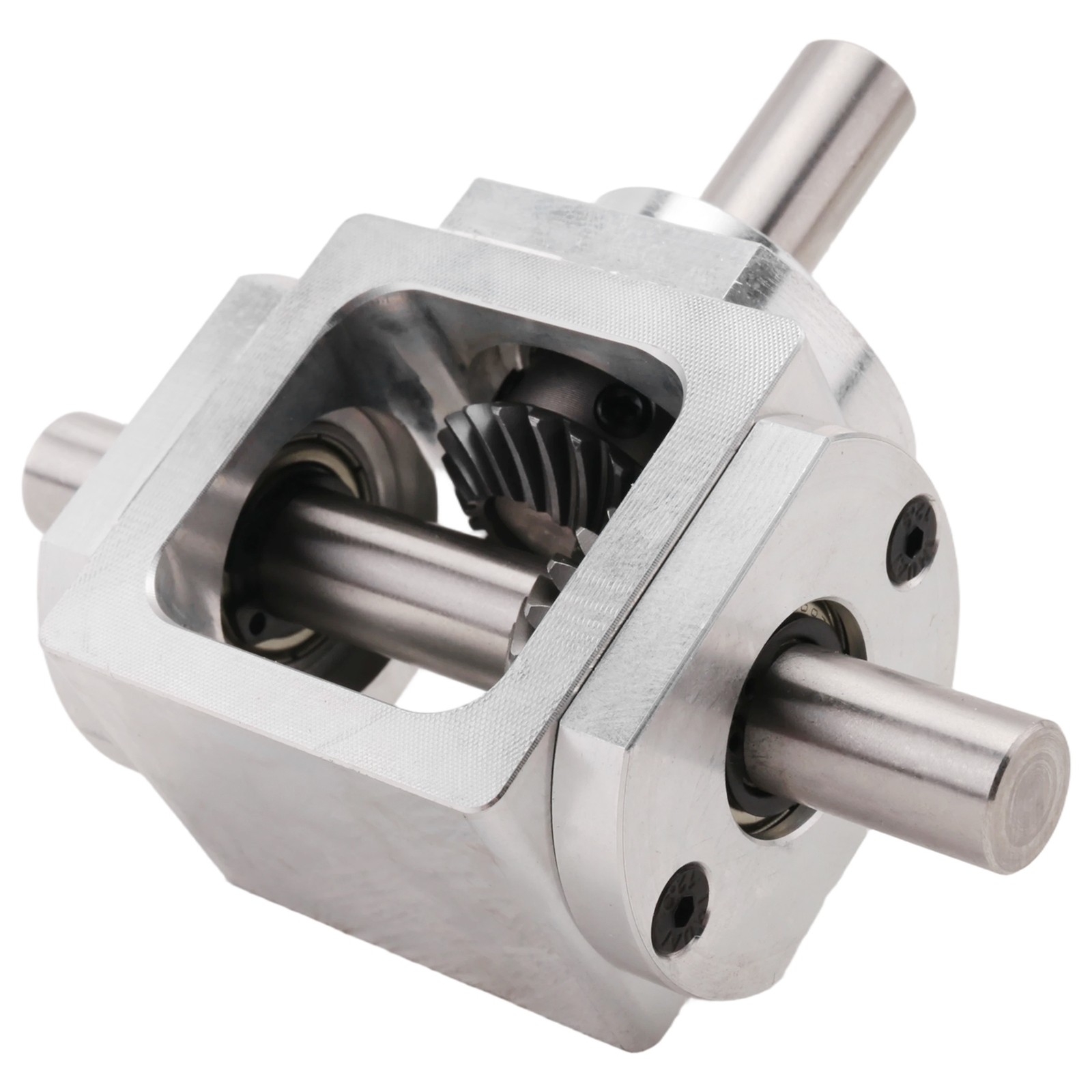 Angle Shift Gearbox 1:1 with Dual Output Shaft and Single DIY Mod1249