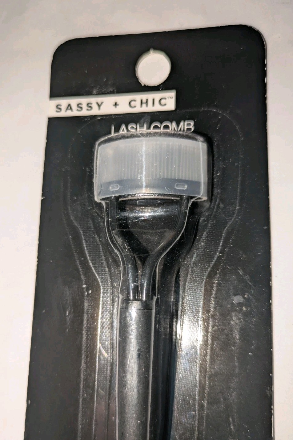 NEW SASSY + CHIC LASH COMB - BLACK - FREE SHIPPING