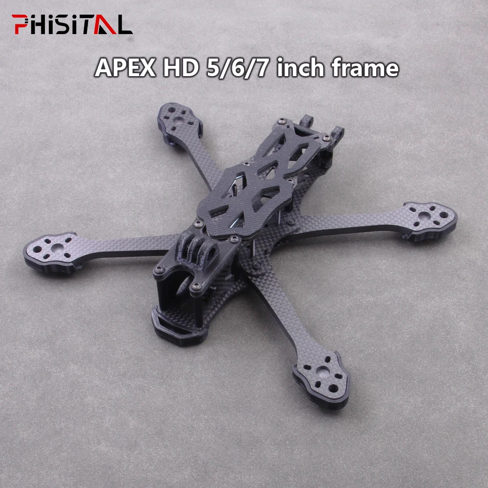 APEX HD Carbon Fiber FPV Racing Drone Frame Kit for CADDX Vista Polar