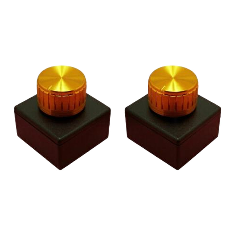 300W Rotary Dimmer Switch Set of 2 for LED Lights 110V to 250V AC 50Hz 60Hz