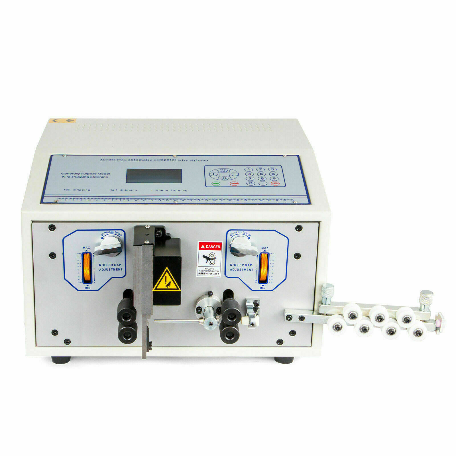 Automatic Computer Wire Stripping Cutting Peeling Machine Stripper 0.1-4.5mm² CE