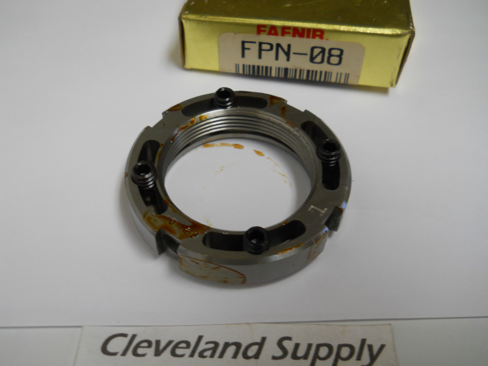 FAFNIR  FPN-08 SUPERPRECISION LOCK NUT  NEW CONDITION IN BOX