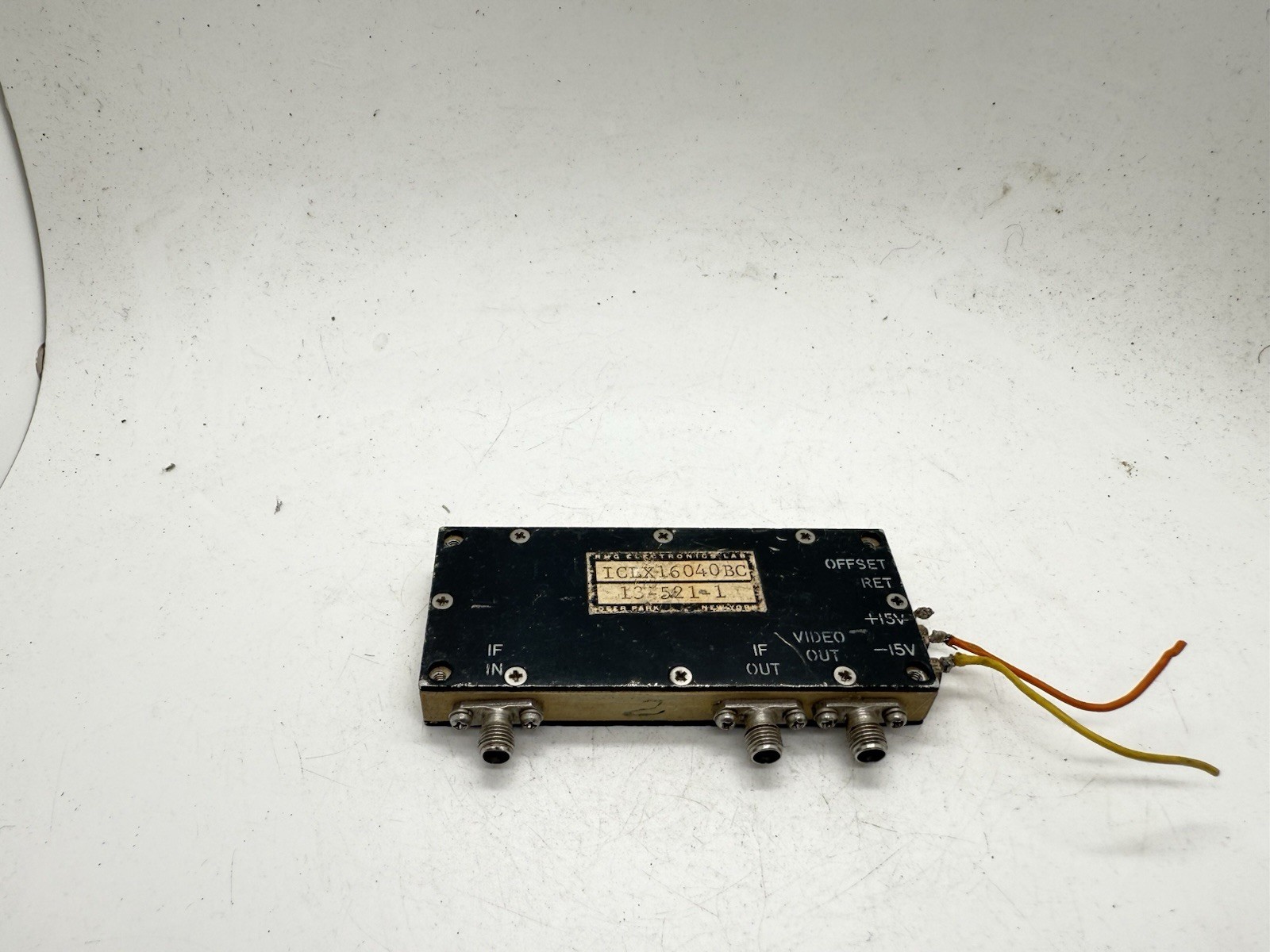 RHG ICIX16040BC IF Video Out Module ±15V | IF IN/OUT, VIDEO OUT