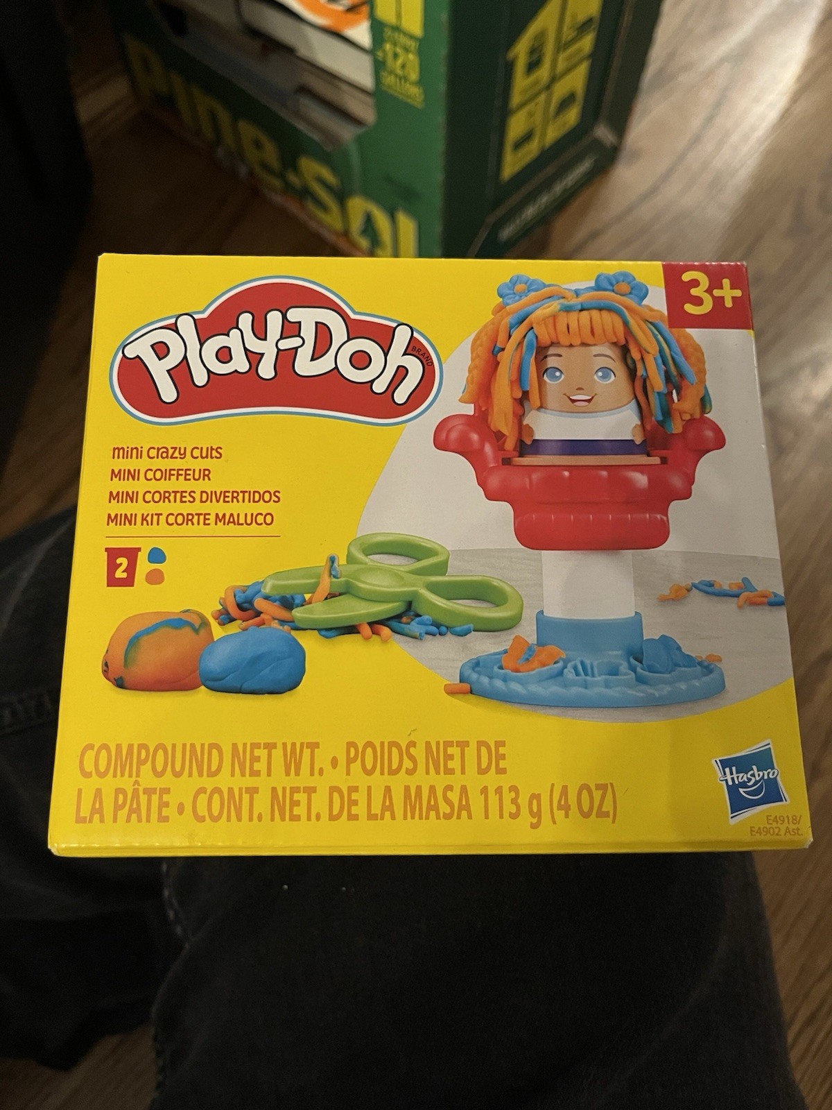 Play-Doh Mini Crazy Cuts Hair Styling Set 2024 Hair Styling Toy for Ages 3+