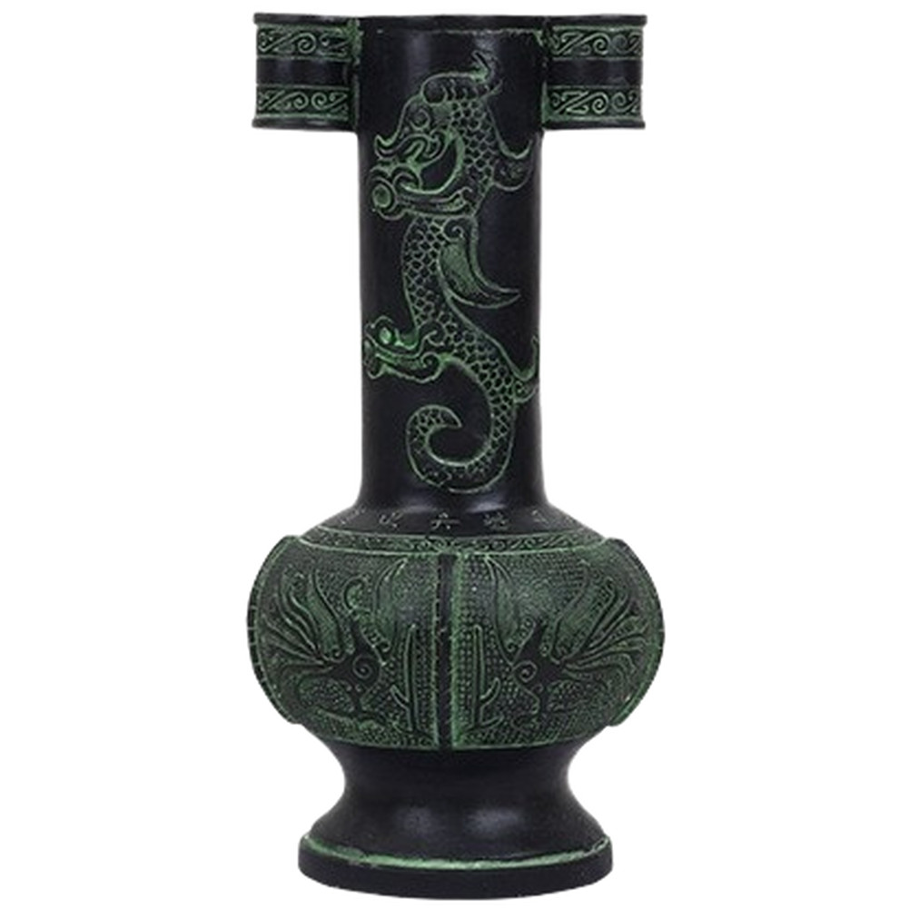 Dragon-Themed Pitch Pot and Mythical Bird Decorated Metal Game Throw Target