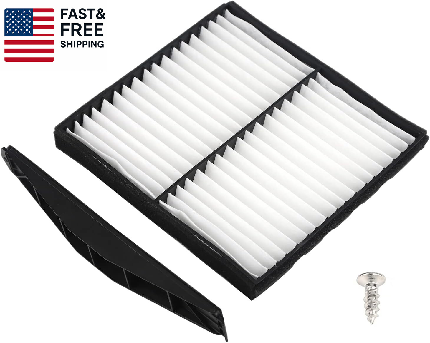 Cabin Air Filter Kit Fits for 2007-2014 GMC Chevy Silverado Sierra Tahoe Yukon
