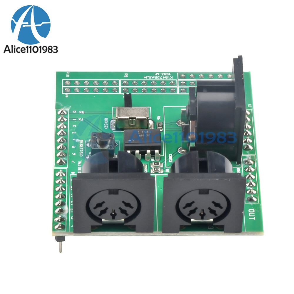MIDI Shield Musical Breakout Board Instrument Digital Interface Adapter Plate