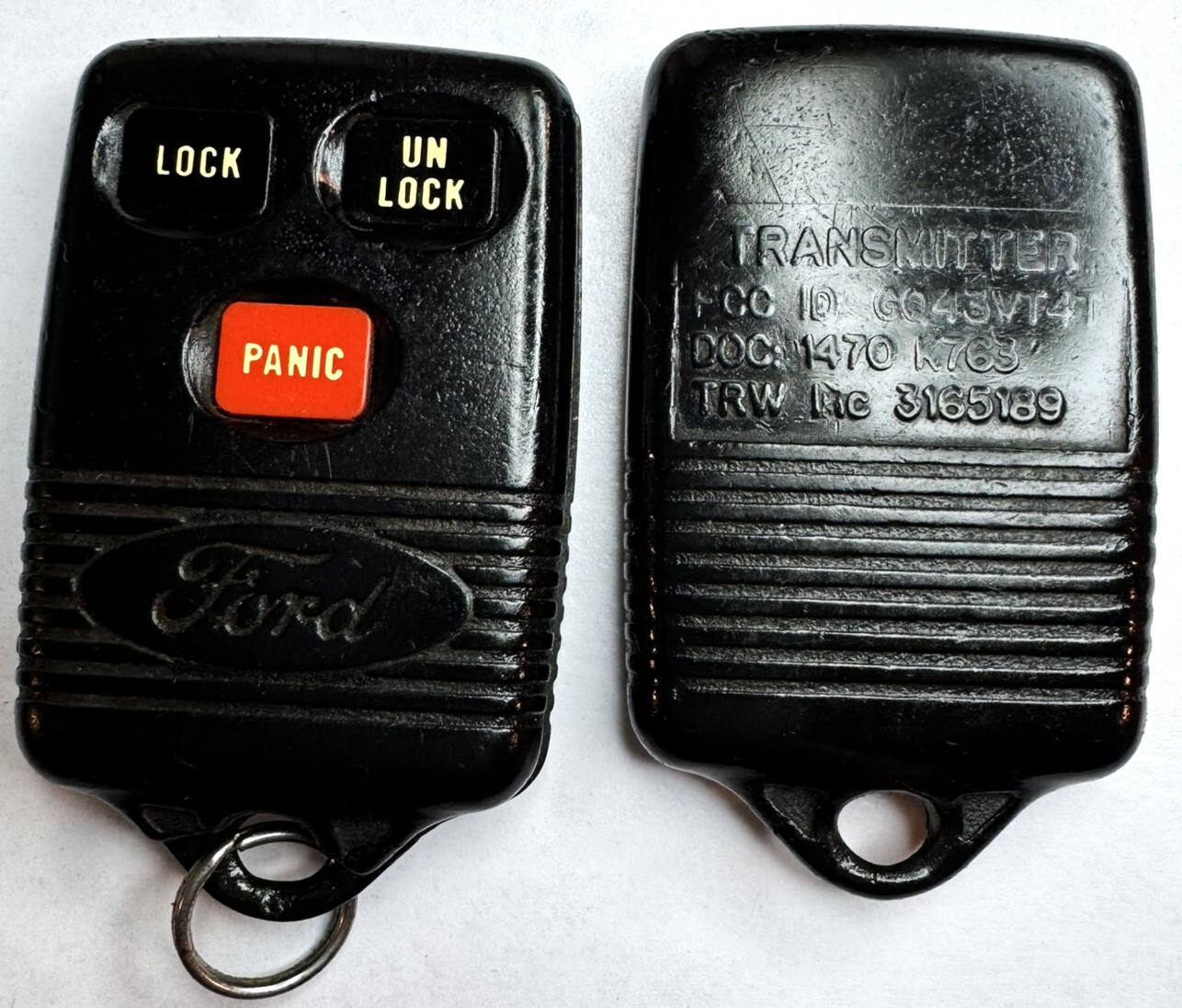 1 OEM Ford ExploreR 1993-1997 KEYLESS Remote ENTRY CAR KEY FOB 3165189 GQ43VT4T