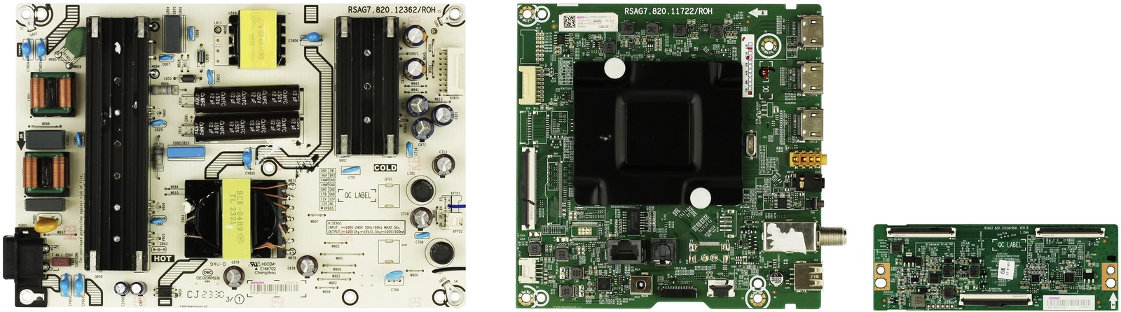 Hisense 65R6E4 Complete LED TV Repair Parts Kit VERSION 6