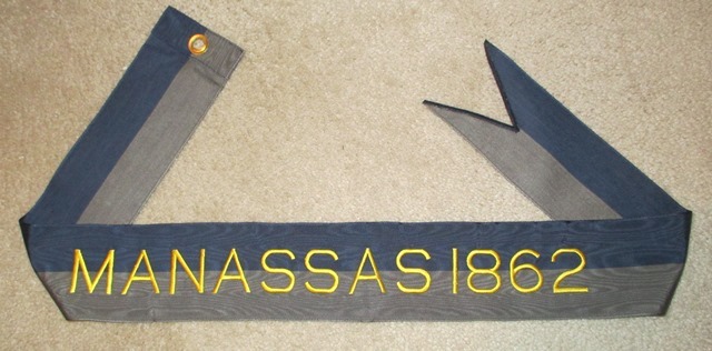 Battle of Manassas Civil War LARGE Regimental Campaign Streamer  Battle Streamer