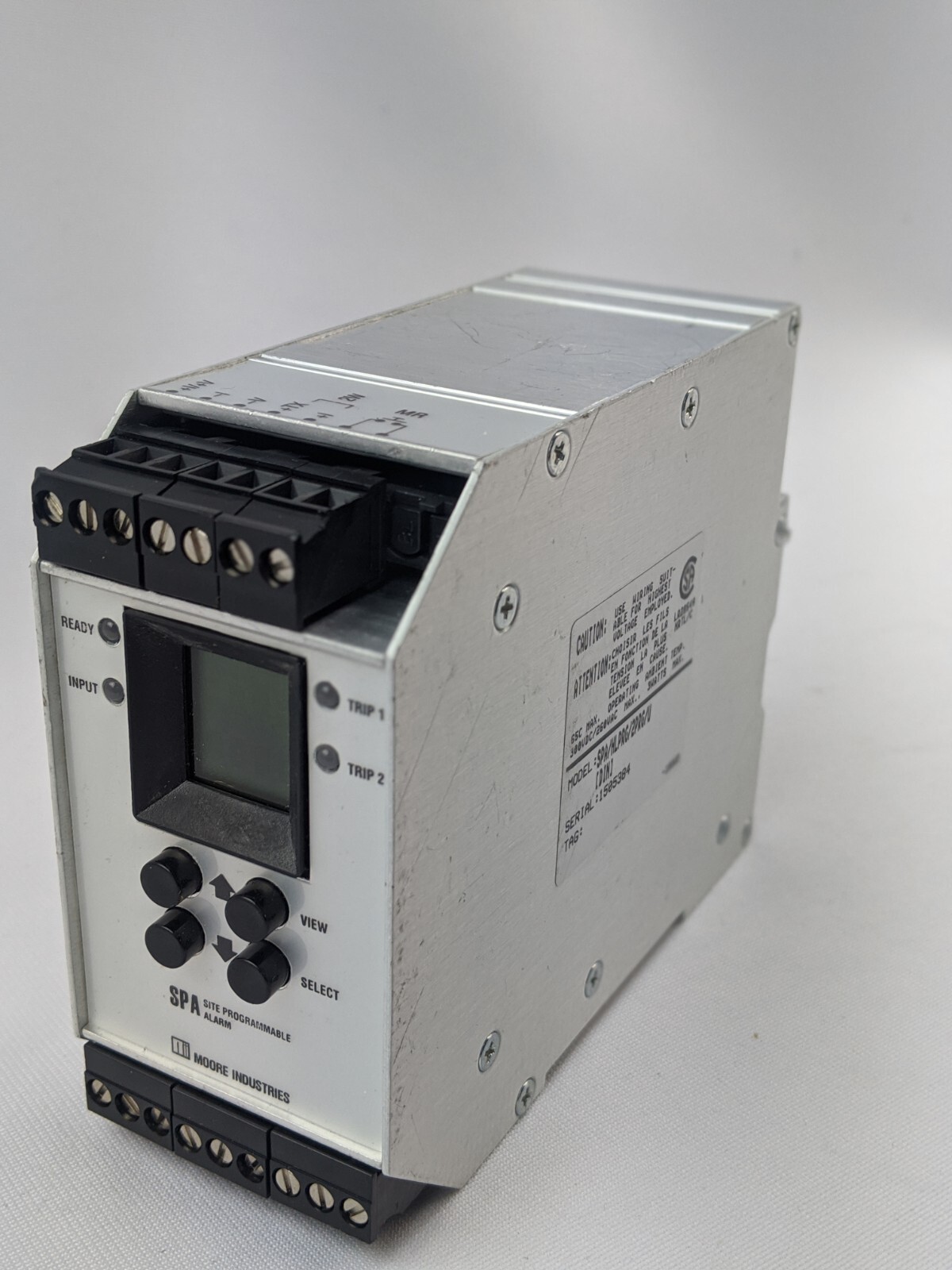 Moore Industries SPA/HLPRG/2PRG/U Site Programmmabe Alarm