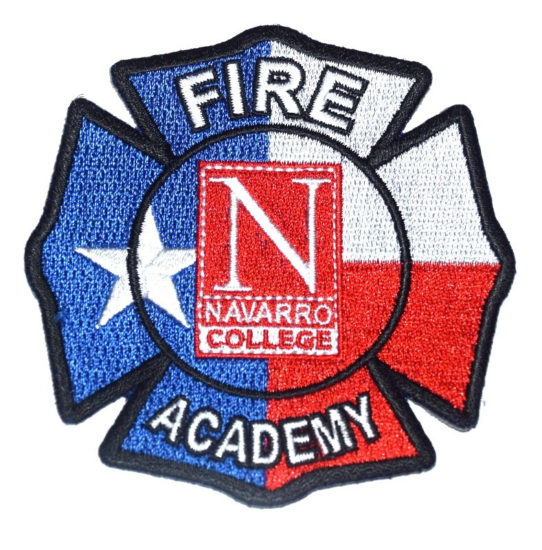 NAVARRO FIRE ACADEMY CORSICANA TEXAS TX Fire Patch EMS Rescue Public Safety 3.5”