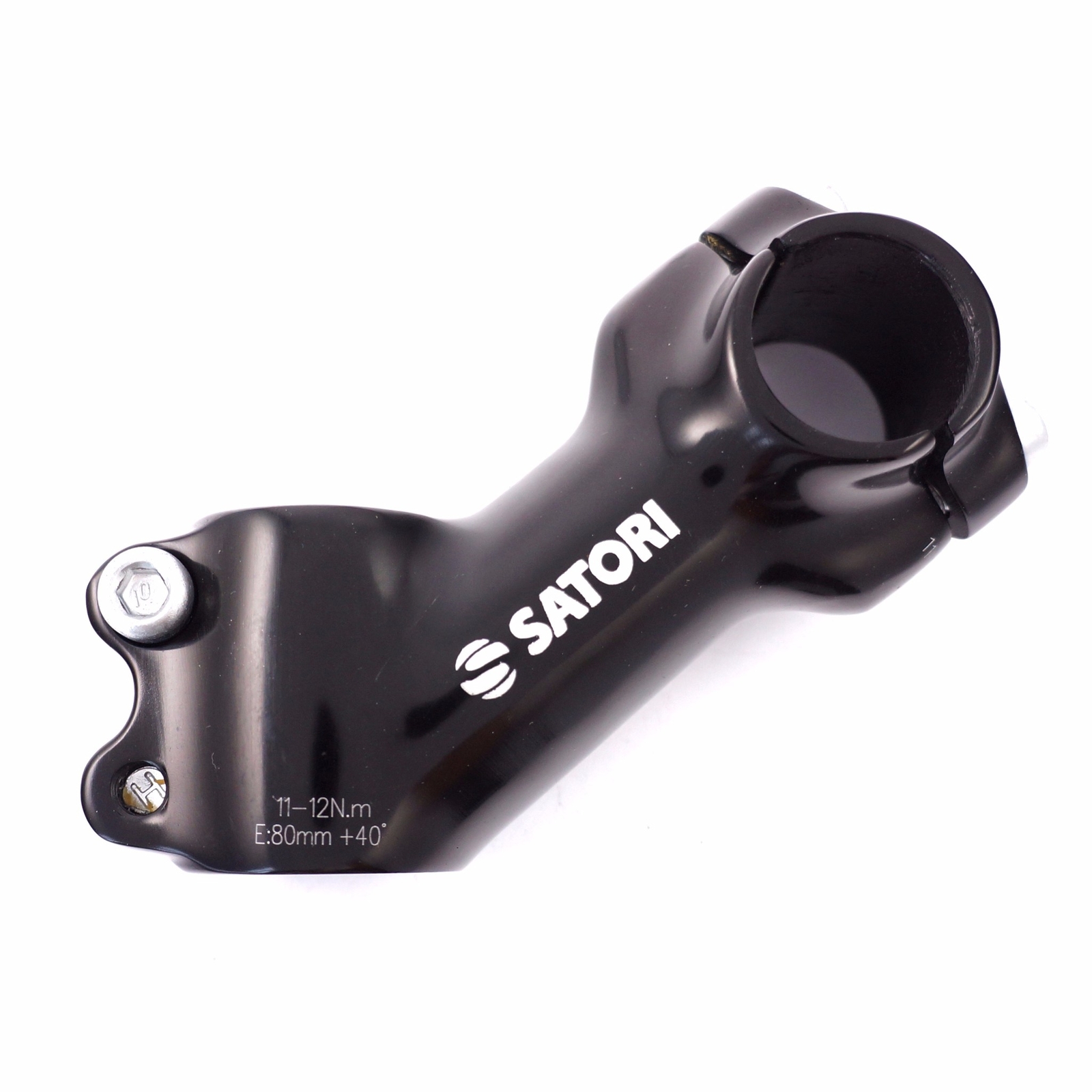 SATORI Angle 40 Degree 25.4 x 80mm Alloy MTB City Bike Stem - Black