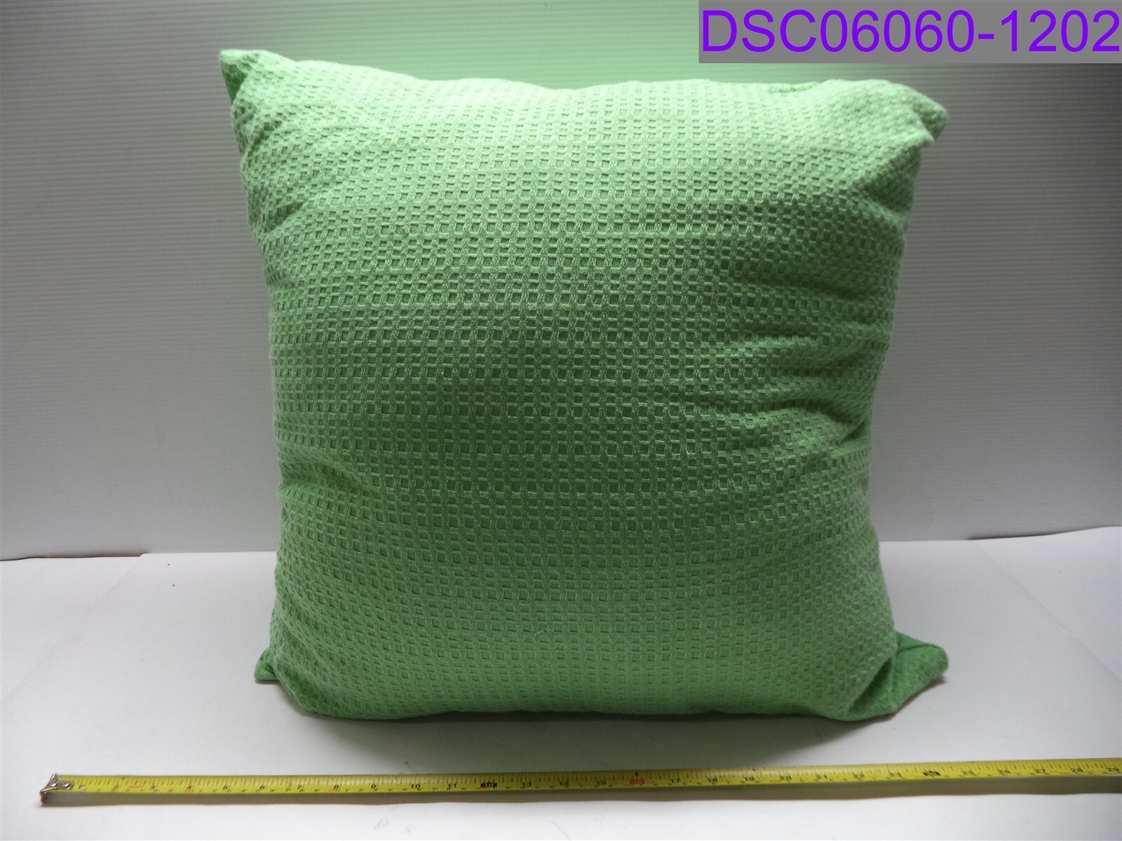 STITCH UNDONE Homewear Green Palo Decorative Pillow 24" x 24" 722885527570
