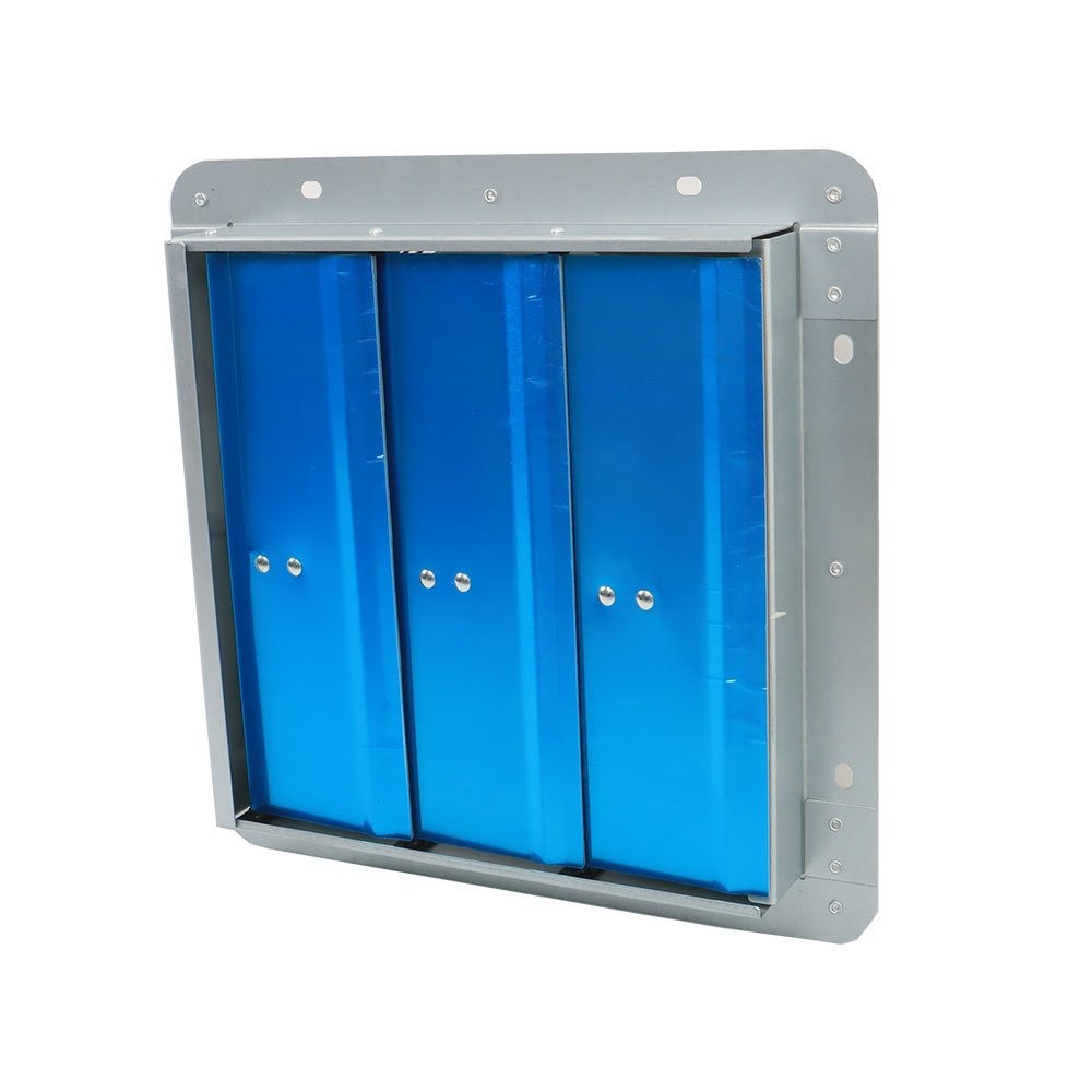 12" Exhaust Fan Ventilation Extractor Wall-Mounted Square Blower W/Controlle