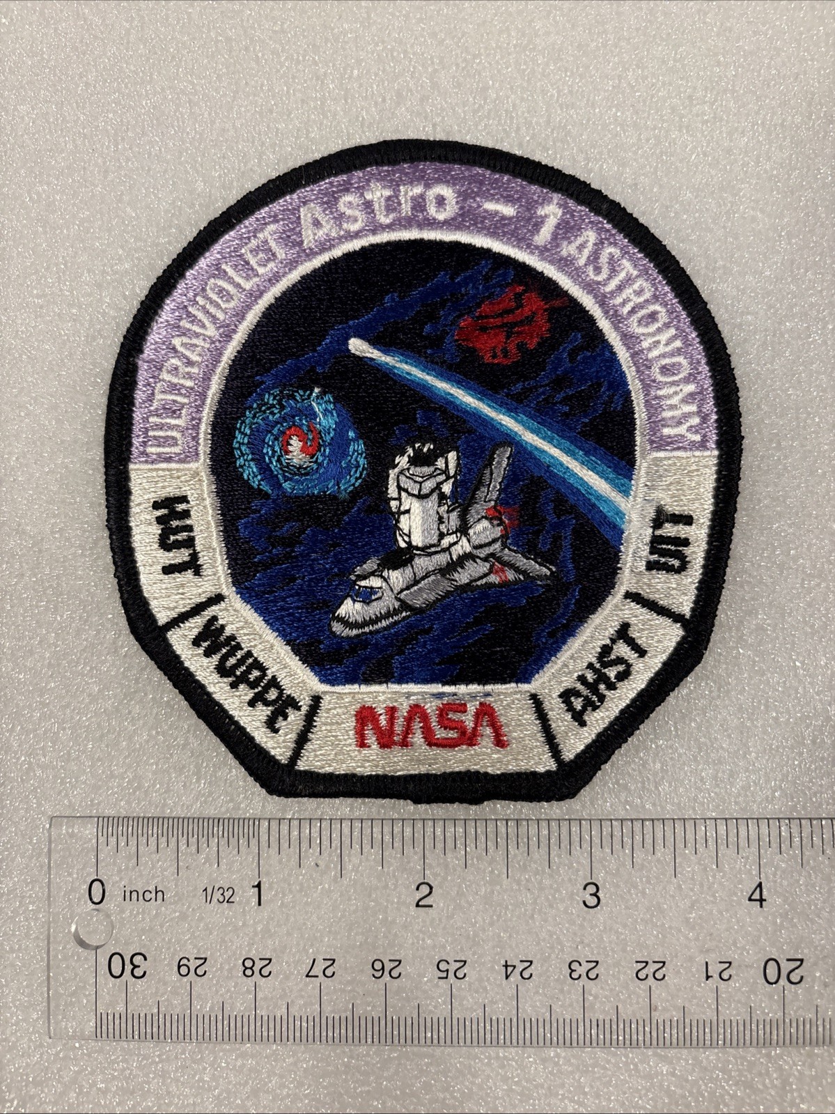 Ultraviolet Astro-1 Astronomy mission Patch
