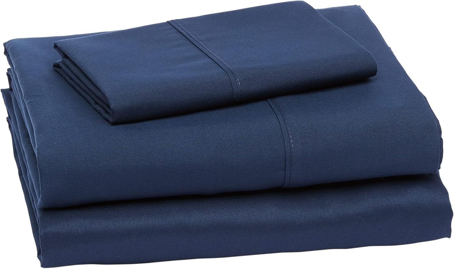 Basics Lightweight Super Soft Easy Care Wrinkle Free Microfiber 3 Piece Bed Shee