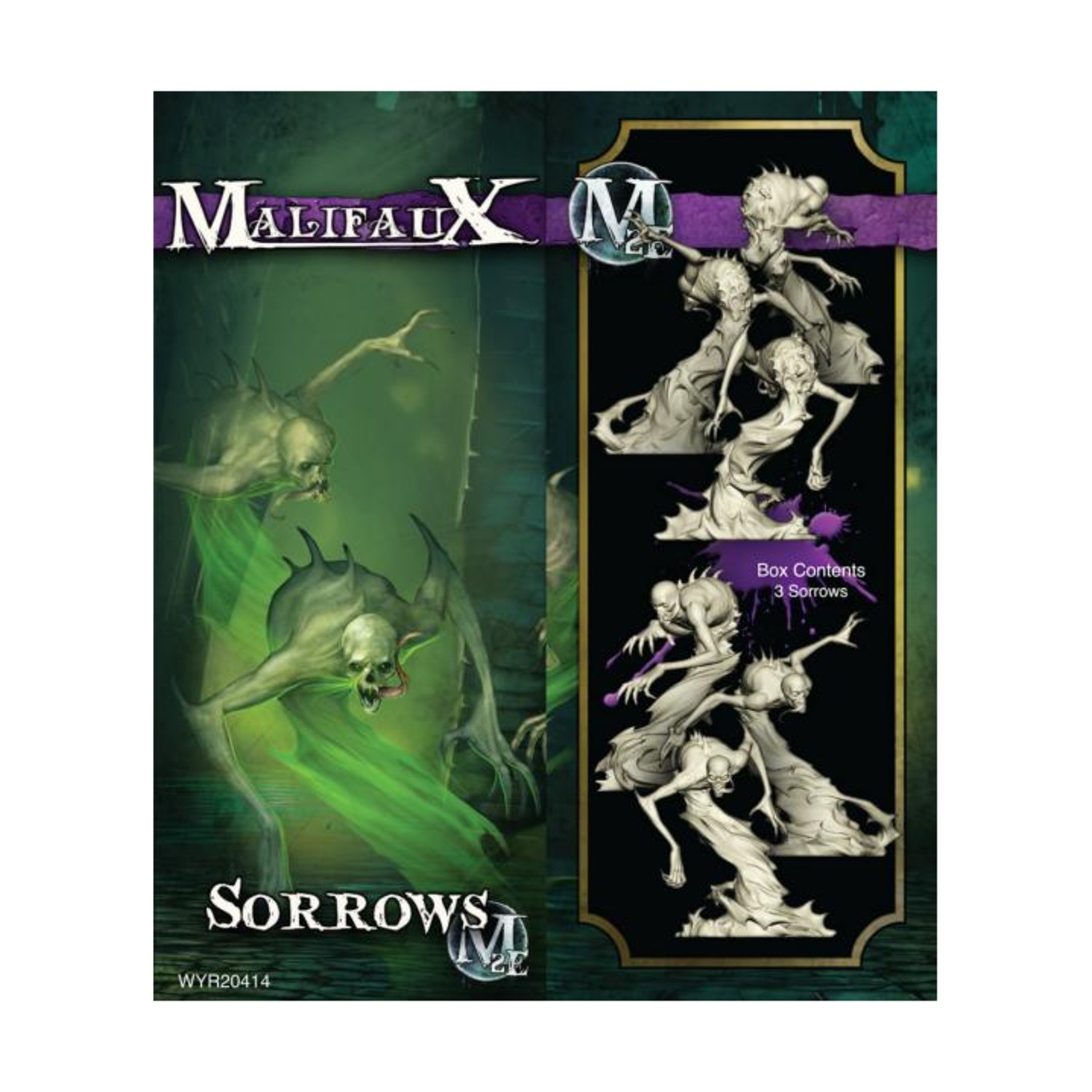 Wyrd Malifaux 2e Neverborn 32mm Sorrows (2013 Ed) SW (New)