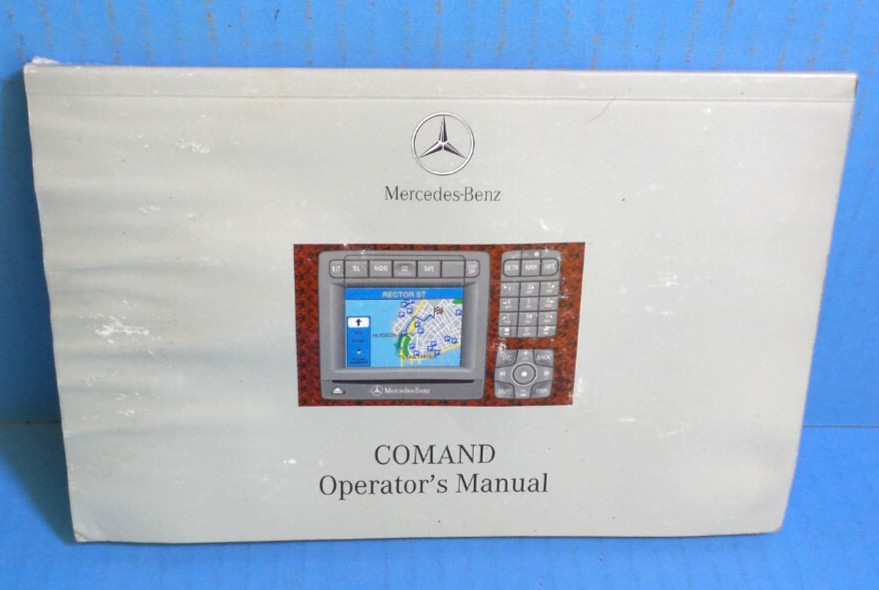 02 2002 Mercedes Benz Comand Navigation System owners manual