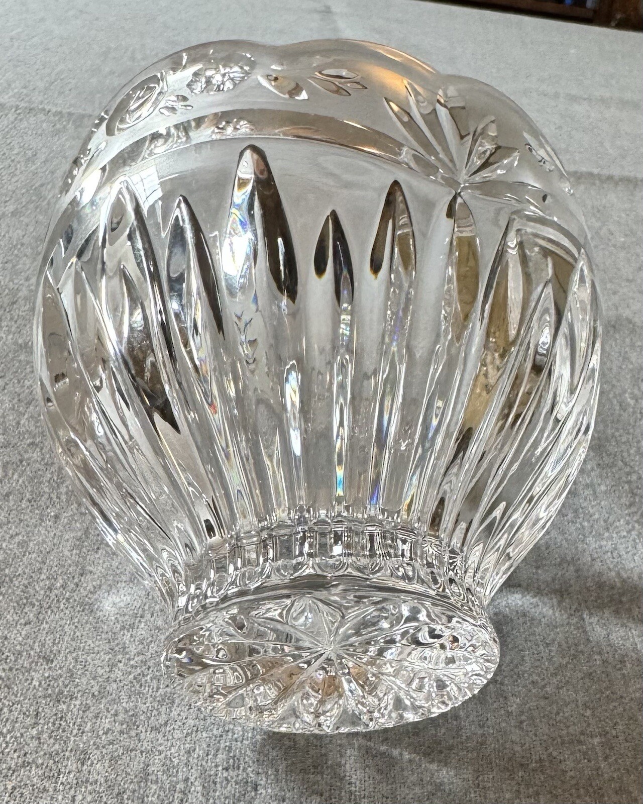 Vintage Crystal Candy Nut Dish