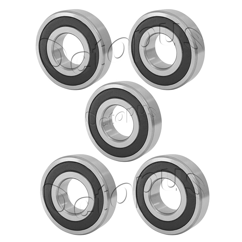 5203 2RS Double-row Angular Contact Ball Bearing ABEC1 17x40x18mm 5PCS