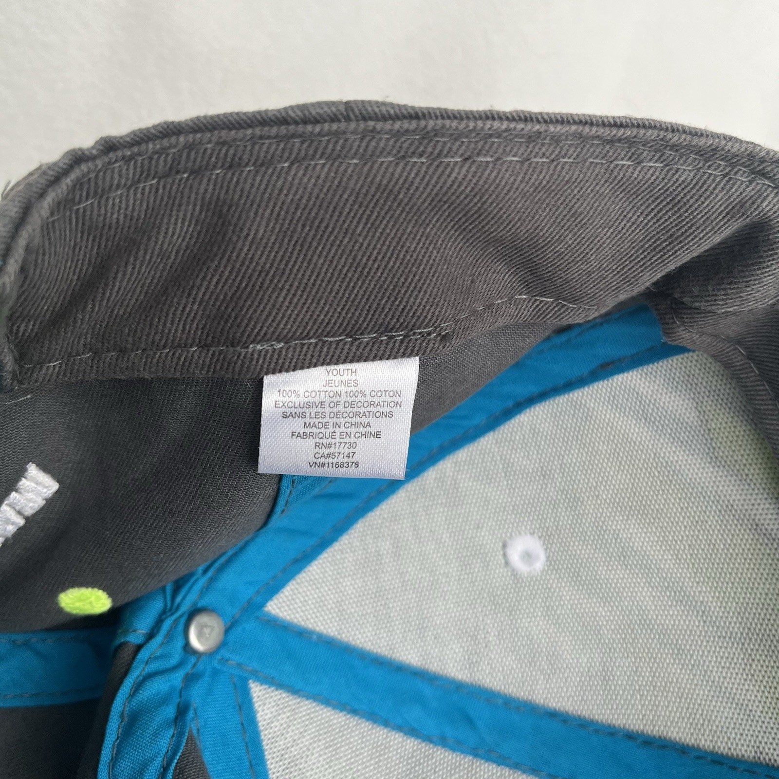 Shaun White Hat Cap Snap Back Living the Dream Multicolor Youth