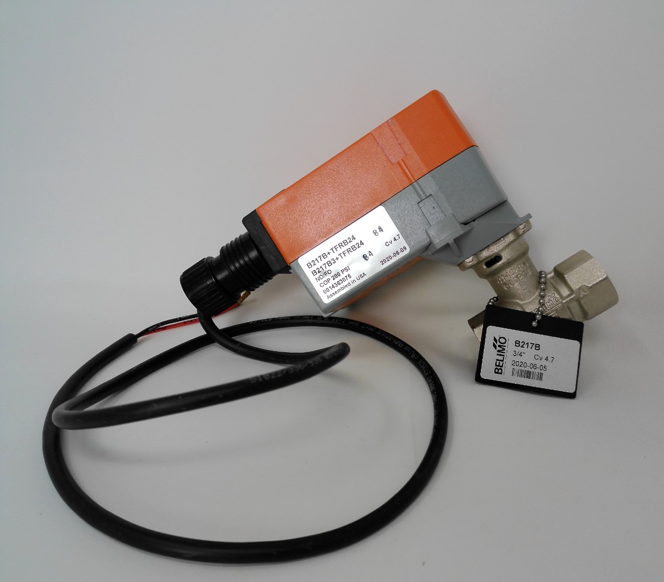 Belimo B217B+TFRB24 3/4" CV 4.7