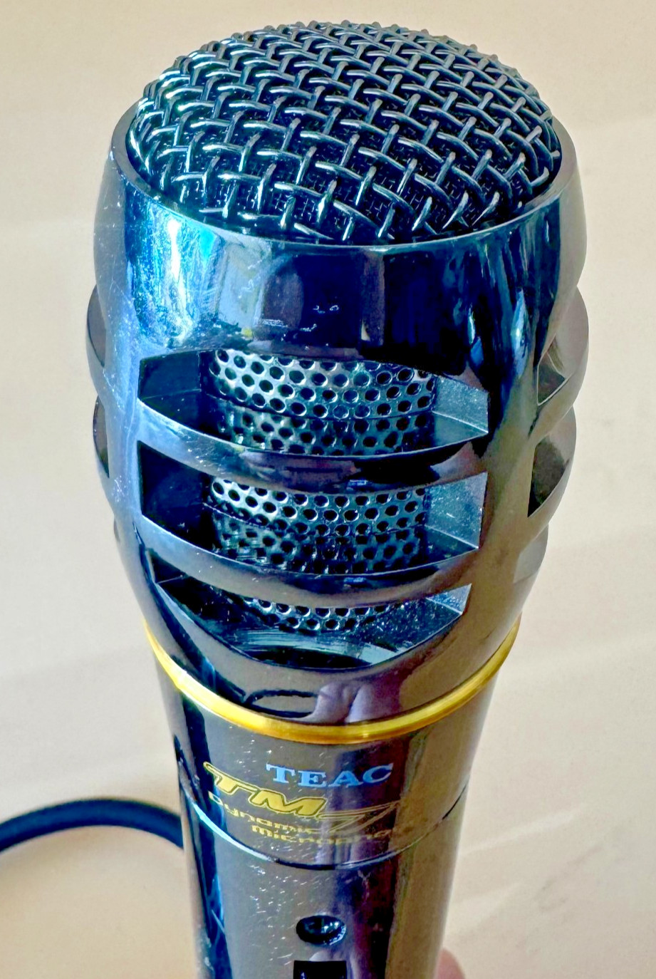TEAC TM-77 Professional Dynamic Microphone with Cable