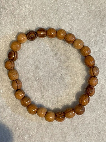 Brown Olive Adult Wood Bracelet