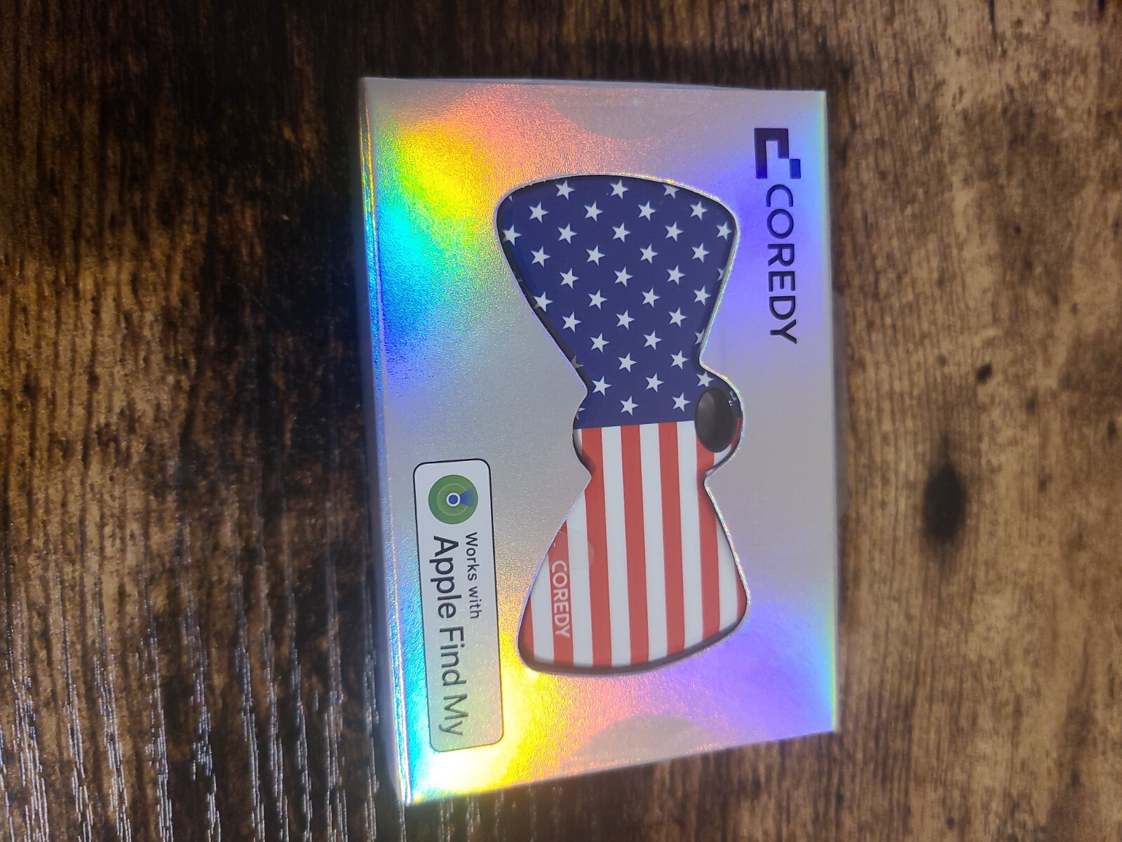 Coredy iTag Bluetooth Tracker Works with Apple Find My iOS Only Key Finder