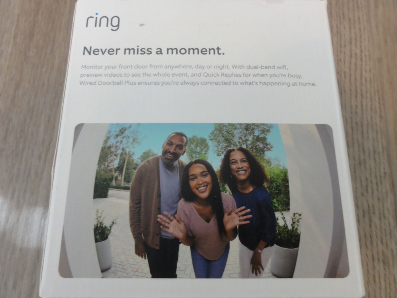 ! RING WIRED DOORBELL PLUS WORKS WITH ALEXA