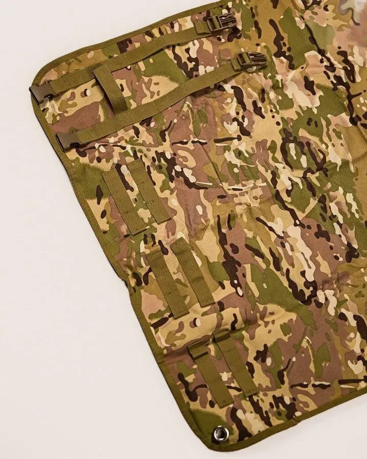 Tactical car mat with molly system multicam | Waterproof tent mat Multicam🇺🇦