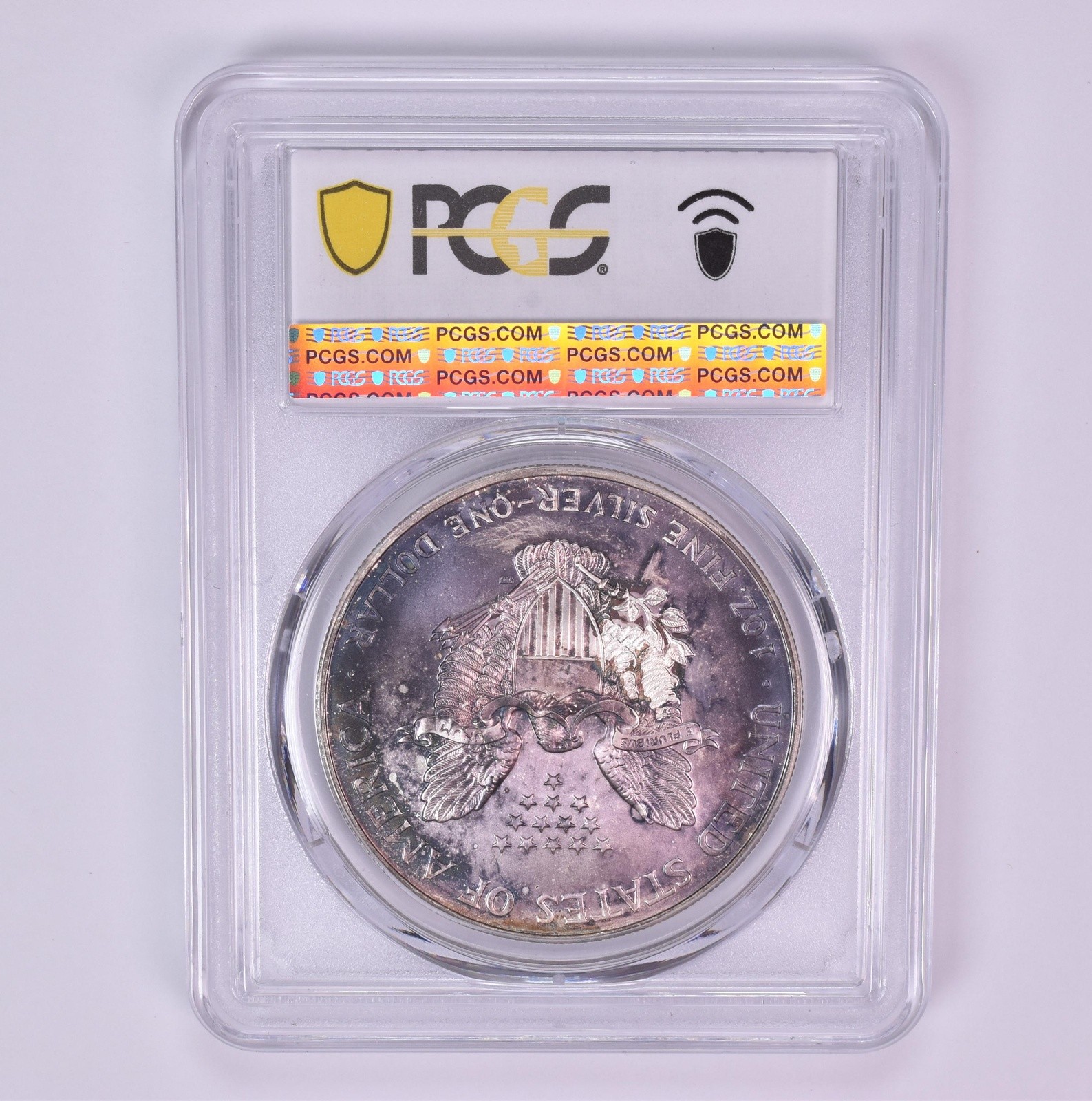 1999 American Silver Eagle MS66 PCGS Beautiful Tone *1491