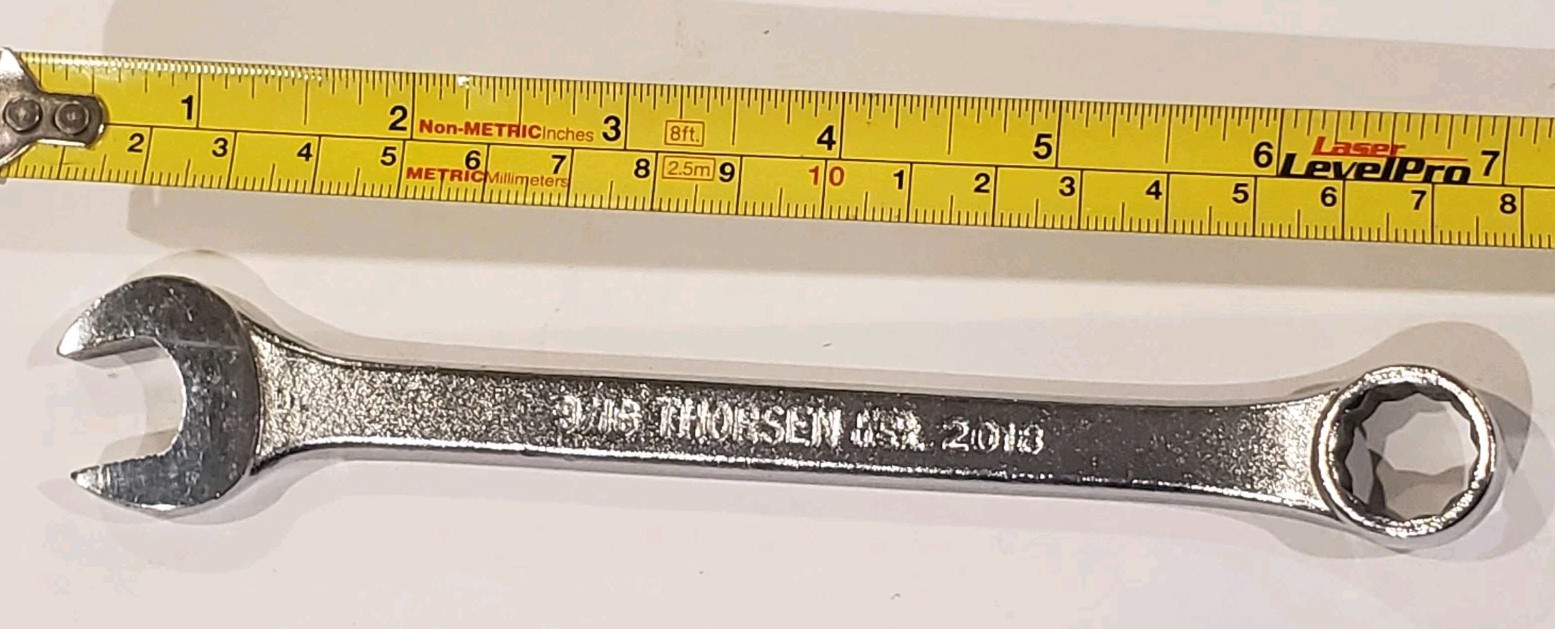 Nice Thorsen Tools USA # 2018 - 9/16" Combination Wrench 12 point