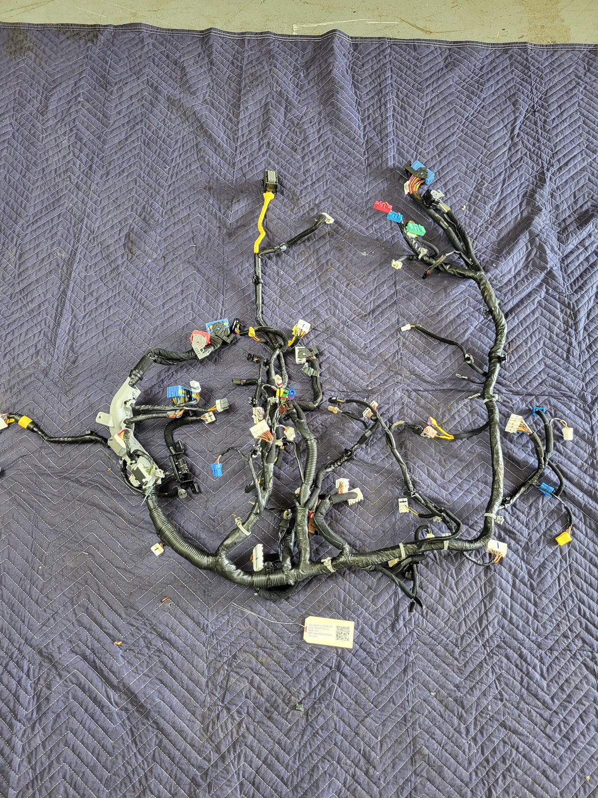2019-2021 Genesis G70 Dashboard Main Wiring Harness 2.0L RWD 15k OEM 91110G9010