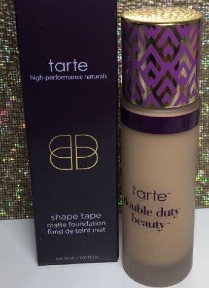 TARTE DOUBLE DUTY SHAPE TAPE HYDRATING FOUNDATION, 1.01 lf oz, NIB ~ CHOSE SHADE