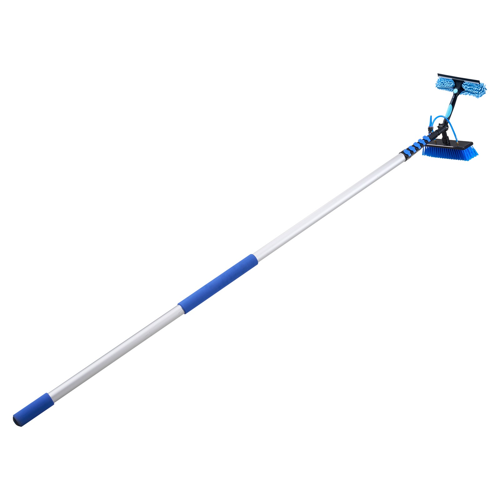 Uimoso Solar Panel Cleaning Kit with 39 ft Water-Fed Pole and Brush System