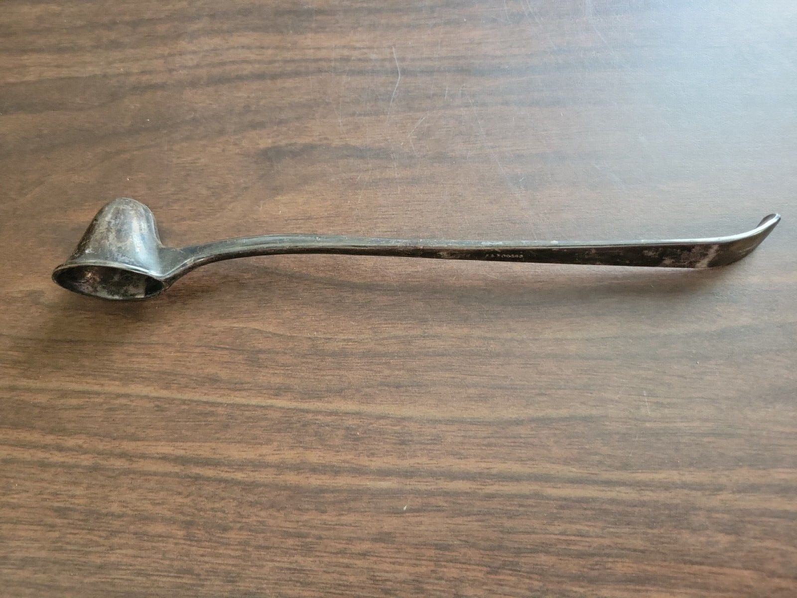 F.B. Rogers Silver Company Candle Snuffer 10 inch Long 3.5 ounce 1970's Italy