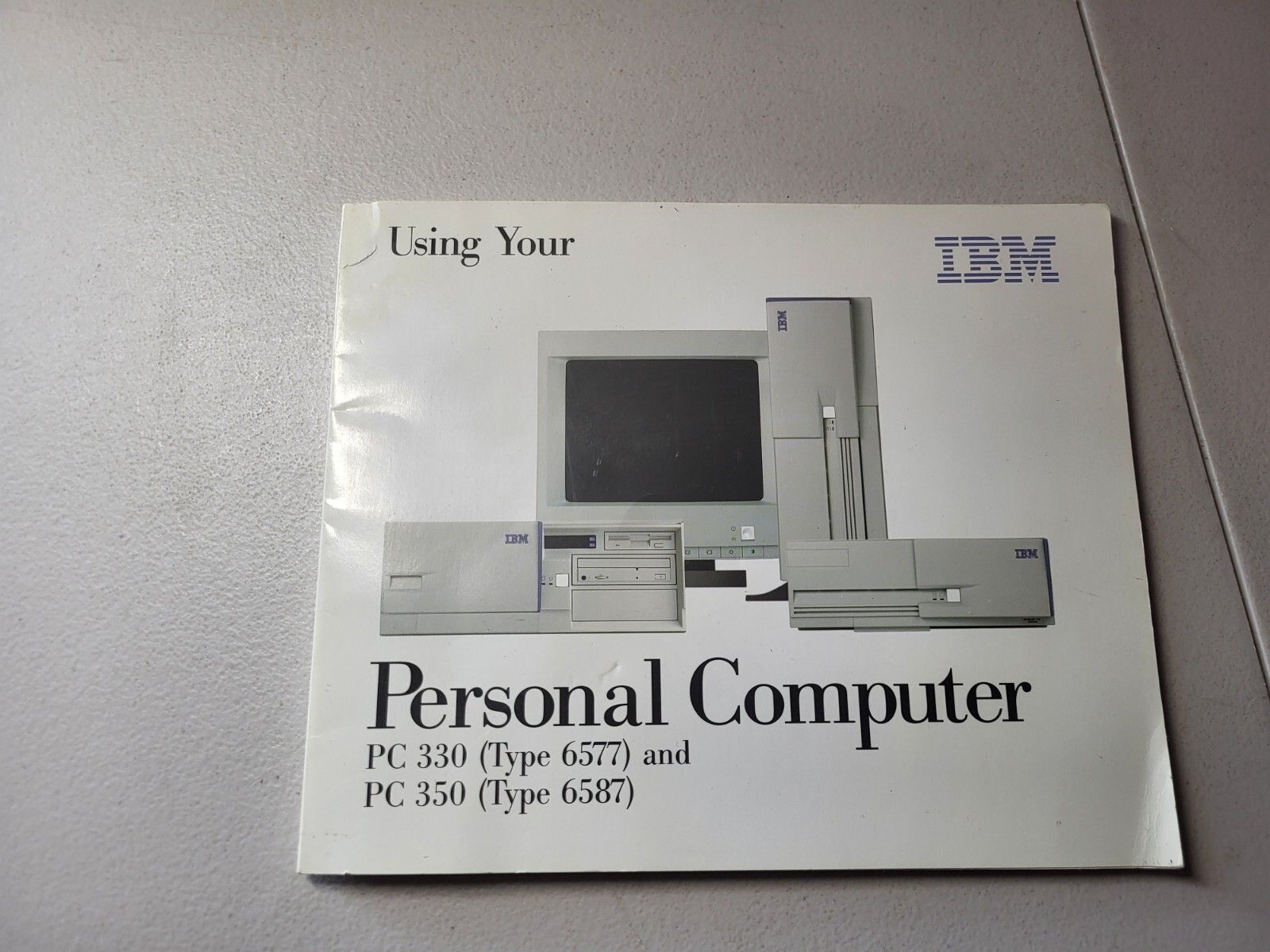IBM PC 330 350 6577 6587 User’s Guide Manual Very Good Free Shipping