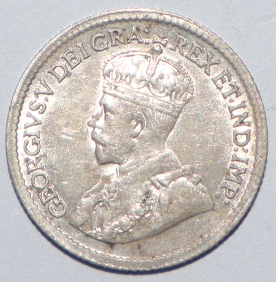 1917 Canada 5 Cents AU/UNC (X243)
