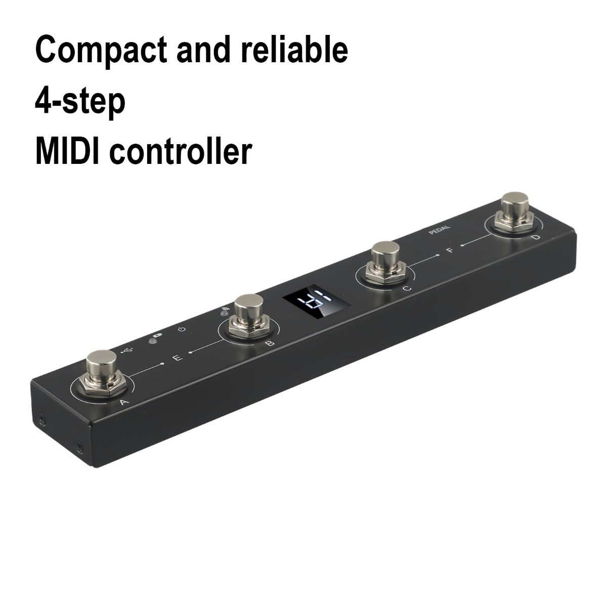 Chocolate-MIDI-Footswitch Controller Extended Battery Life Easy MVAVE