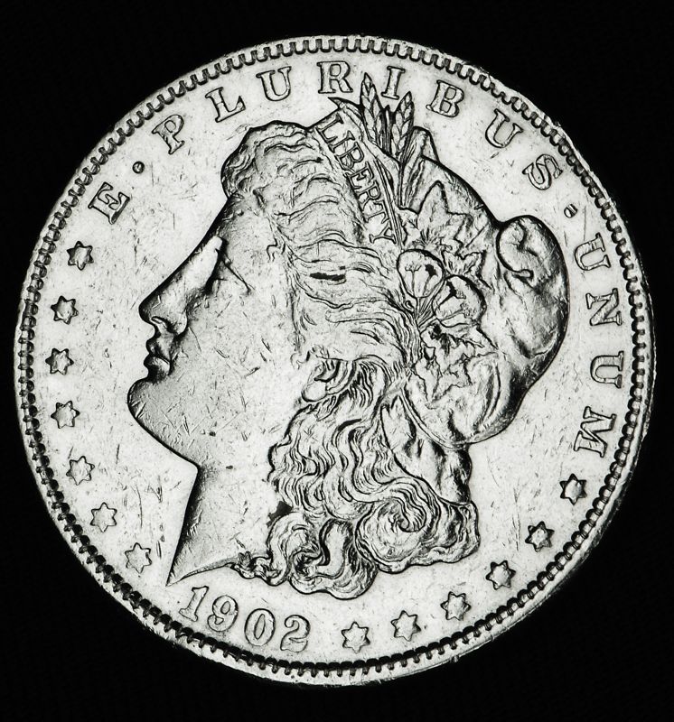 1902-p Morgan Silver Dollar.    High Grade   (Inventory A)