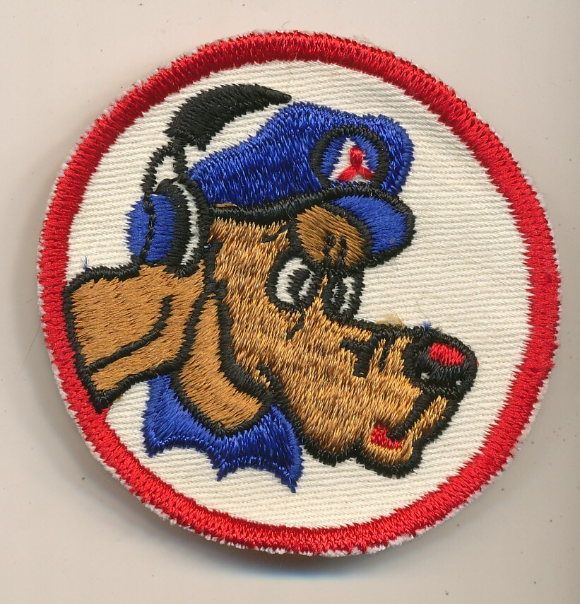 Civil Air Patrol CAP Emergency Services patch dog no words old twill  old